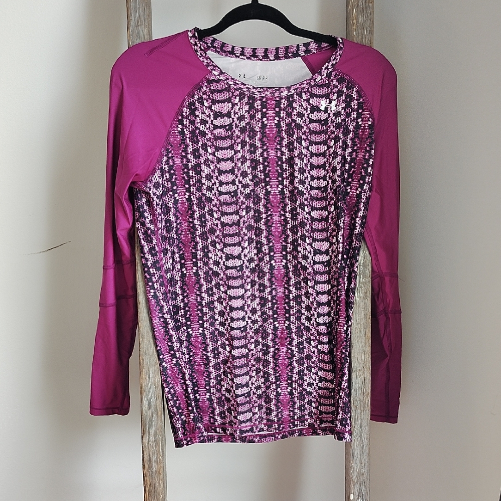 Stylish Women's Pink Patterned Top